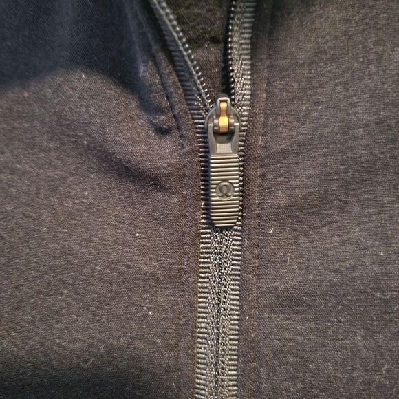 Lululemon Black Quarter Zip Pullover Women's Size 2 - Picture 3 of 8